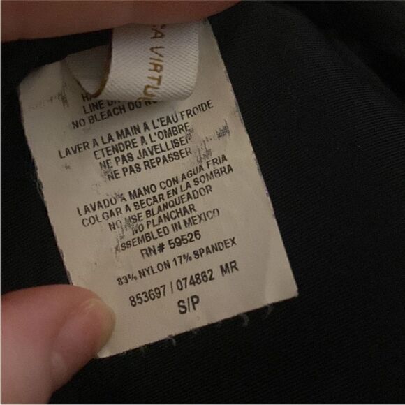 Becca Color Code Wrap Strappy Bikini Top in Black Size Small - Picture 10 of 10